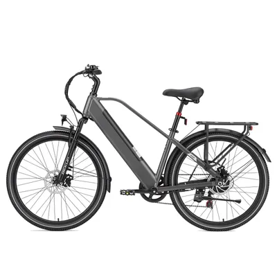 Produktbild von PiXELPiLOT 26 Zoll E Bike, Trekking E-Bikes mit 250W Heckmotor, 36V 14,5Ah 522Wh Akku, Shimano 7-Gang, bis 75 km, Scheibenbremsen Federgabel