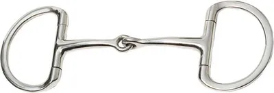 Produktbild von D-Ring-Trense einfach gebrochen flach 12,5 cm