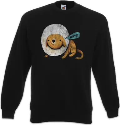 Produktbild von Urban Backwoods Cone Dog Why, Sweatshirt, Farbe: Schwarz, Größe: L