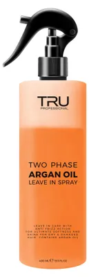 Produktbild von Tru Two Phase Arganöl Leave-In Spray 400 ml, Feuchtigkeit&UV-Schutz