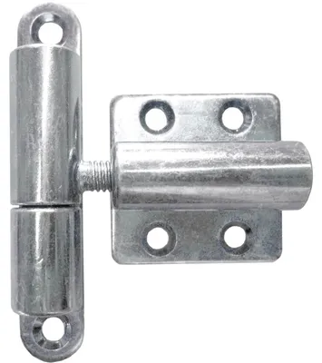 Image de Charnière de porte à dégonder - Charnière de porte - 83 x 15 x 40 mm - Galvanisée