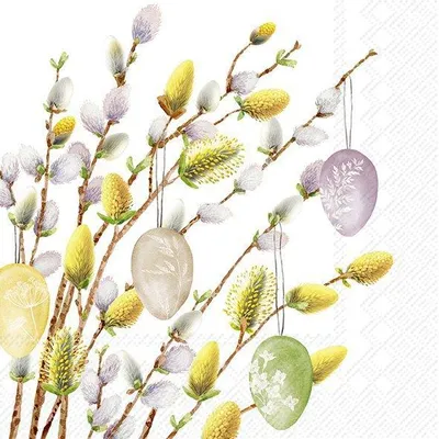 Produktbild von Servietten 33x33 cm - EASTER ARRANGEMENT
