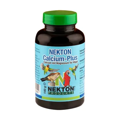 Produktbild von NEKTON-Calcium-Plus - Calcium- und Magnesiumpräparat für Papageien 140g
