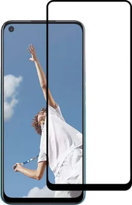 Produktbild von Smartphonica Oppo A52 volle Abdeckung gehärtetem Glas Bildschirmschutz aus gehärtetem Glas mit abgerundeten Ecken