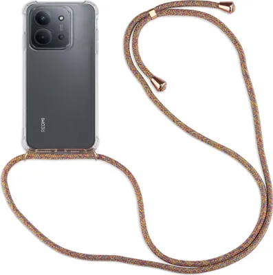 Produktbild von Handykett für Xiaomi Redmi 15C (173 cm) Hülle mit Kordel Handyhülle mit Band in Rainbow