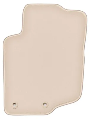 Produktbild von DURBAN Beige Velours-Fahrerfußmatte für Peugeot 207CC Coupé, Cabrio (2006-2012)