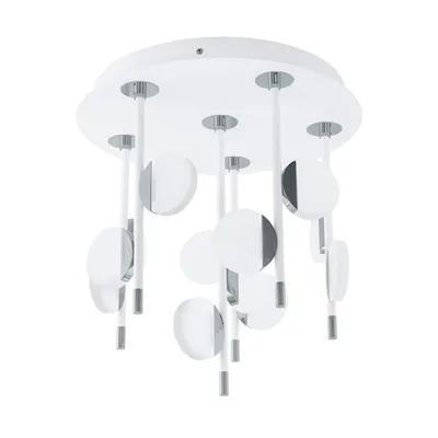 Produktbild von OLINDRA 12-Lampen-Deckenleuchte weiß