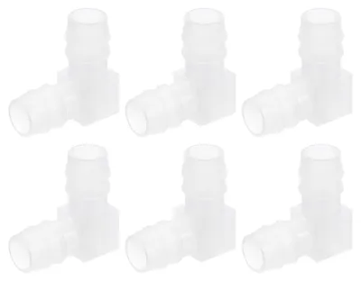 Productafbeelding van Set van 6 L-vormige slangverbinders van 12 mm