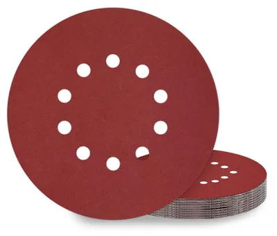 Produktbild von Schleifpapier 225mm Klett 10 Stück P320 10 Loch für Trockenbauschleifer