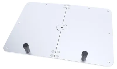 Image de Support pour ordinateur portable et trépied : plateau multifonction pliable en alliage d'aluminium usiné CNC, compatible avec les trépieds