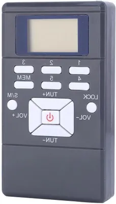 Productafbeelding van Draagbare Radio - Mini Ontvanger - Luisteren naar Muziek - DSP Technologie - 94 x 54 x 23 mm - Grijs