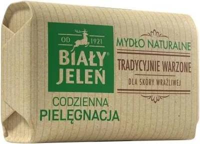 Obrázok produktu pre Biały Jeleń, Mydło w kostce, Len, 100g