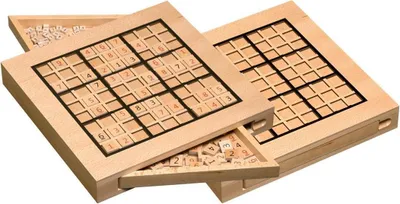 Produktbild von 3139 - Sudoku, Brettspiel, ab 6 Jahren, 1 Spieler (DE-Ausgabe)
