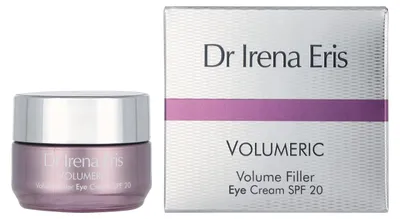 Produktbild von Dr Irena Eris Volumeric Volume Filler Eye Cream SPF 20, Augencreme, Frauen, Jeder Hauttyp, Anti-Falten, Glättend, Behälter, Aqua (Water), C12-15 Alkyl Benzoate, Glycerin, Ethylhexyl Methoxycinnamate, Hydrogenated Olive Oil...