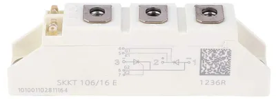 Thyristormodul SKKT106/16E 1600V 106A