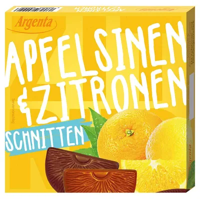 Produktbild von Argenta Apfelsinen- & Zitronen Schnitten 85g