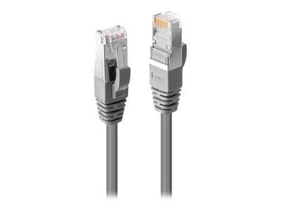 Immagine prodotto di Cavo patch LINDY Cat6 SSTP / S/FTP PIMF grigio 0,50 m