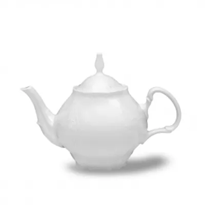 Image de Théière en porcelaine, Bernadotte, porcelaine tchèque, blanc, 1200 ml, Thun 1794