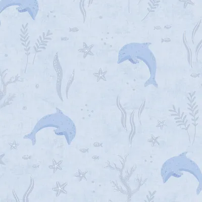Immagine prodotto di Profhome 771321-GU Carta da parati per bambini Maritim opaca blu chiaro-blu grigio 5,33 m2