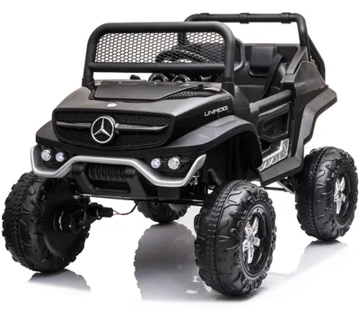 Produktbild von Mercedes Unimog Kinder-Elektroauto 12V Schwarz