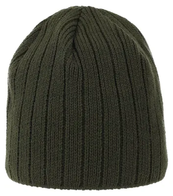 Produktbild von Faera Strick Beanie mit Fleece-Innenfutter und glatter Oberfläche One Size