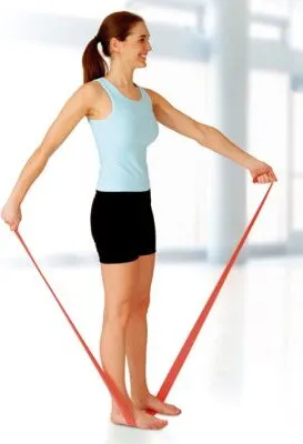 Produktbild von Fitband Sissel 15 cm x 5 m>>>>Ausf.: rot / mittel stark