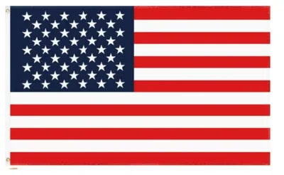 USA-Flagge 90 x 150 cm mit Ösen, wetterfest