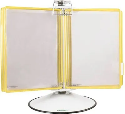 Produktbild von tarifold Sichttafelsystem 444504 DIN A4 gelb mit 50 St. Sichttafeln, 1 St.