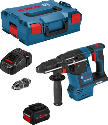 Produktbild von Bohrhammer BOSCH GBH 18V-26 F (1 x 8,0 Ah ProCORE + GAL1880CV + L-Boxx 136)