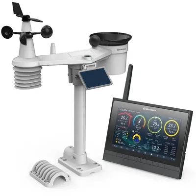 Produktbild von Bresser MeteoChamp HD Profi WLAN Wetterstation Funk mit 9 in 1 Sensor
