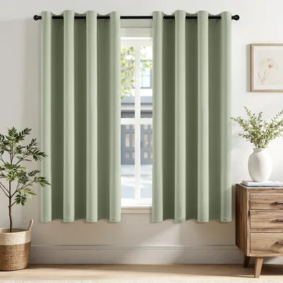 Produktbild von Verdunkelungsrollos, Salbeigrün, 160 cm, 2 Stück