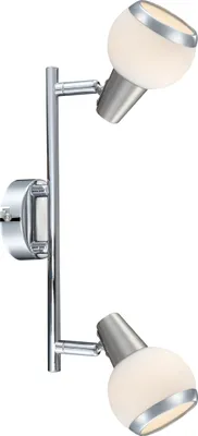 Zdjęcie produktu dla Globo Karde reflektor chrom, 2xE14 LED; 56038-2