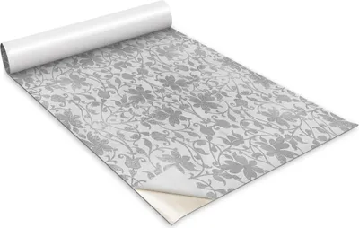 Zdjęcie produktu dla Folia samoprzylepna - Okleina meblowa - Dekoracyjna - Do mebli - Tapeta - Naklejka - Folia - Wąsy i liście - 100 x 50 cm