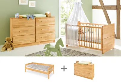 Produktbild von Pinolino Jugendzimmer 'Natura' extrabreit, 2-tlg., 092175JX