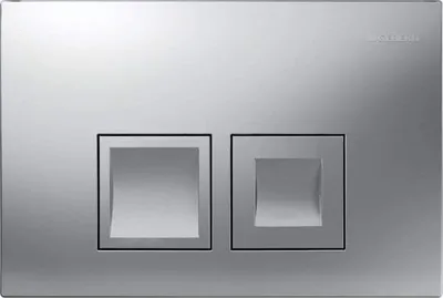 Immagine prodotto di Geberit Delta35 Plaque de déclenchement pour rinçage à 2 quantités, 115.135.46.5, 115.135.46.5
