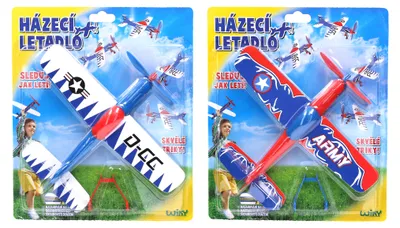 Produktbild von Flugzeug zum Aufziehen 22 cm – Tschechische Verpackung