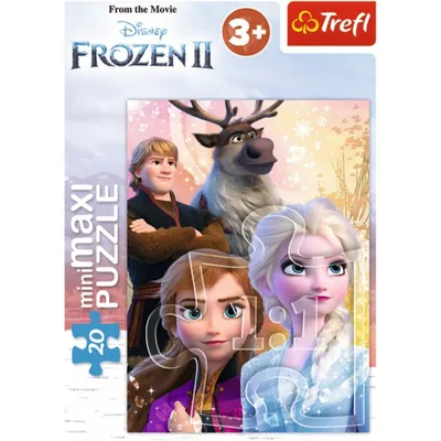 Productafbeelding van TREFL Puzzel IJskoninkrijk 2: Vriendschap, 20 stukjes