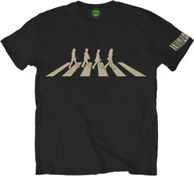 Produktbild von The Beatles Abbey Road Silhouette Black XL T-Shirt