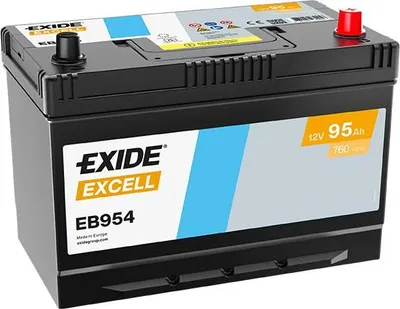 Produktbild von Exide EB954 Excell 12V 95Ah 760A