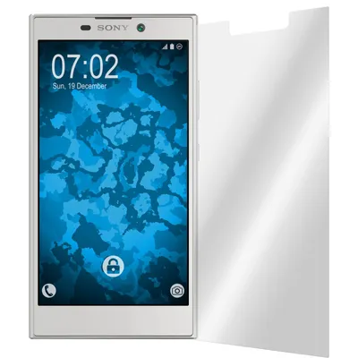 Produktbild von 6er-Pack PhoneNatic Displayschutzfolien klar  kompatibel mit Sony Xperia L2