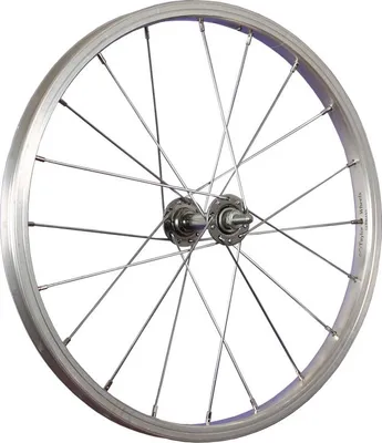 Produktbild von Laufrad 18 Zoll Vorderrad Aluminium Kastenfelge Vollachse silber