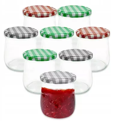 Produktbild von Tragar 8x Glas-Vorratsgläser 380 ml zum Einmachen