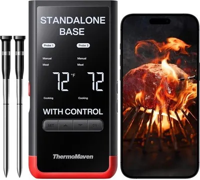 Obrázek produktu pro Bluetooth teploměr na maso se 6 senzory a neomezeným dosahem WiFi
