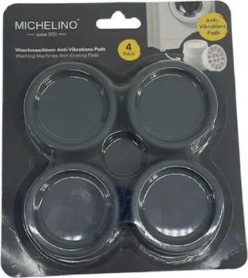 Image de Tampons anti-vibrations Michelino pour machines à laver - set de 4, universels