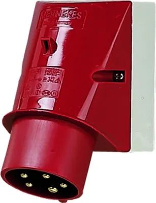Immagine prodotto di Spina da parete Mennekes CEE, 16 A, 5 poli, 400 V, 6 h, IP44, 1 pz.