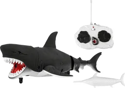 Obrázek produktu pro LEAN Toys 10388 Žralok na dálkové ovládání R/C, černý
