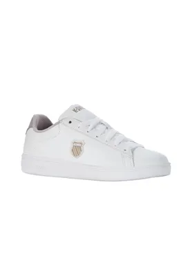 Produktbild von K-SWISS Court Shield Damen Sneaker Sportschuh 96599-181-M weiss/grau, Schuhgröße:38 EU