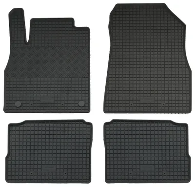 Gummifußmatten Set 4-teilig für Nissan Micra 5 (2017-), schwarz