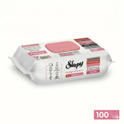 Produktbild von Sleepy Easy Clean Oberflächenreinigungstücher – 3x100 Lilium + 3x100 Pomelo | Universalputztücher