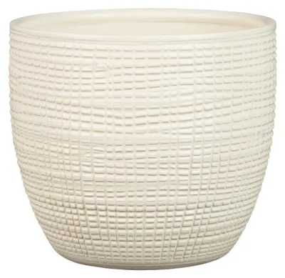 Produktbild von Scheurich Übertopf Serie 866 Ø 16 x 14 cm creme